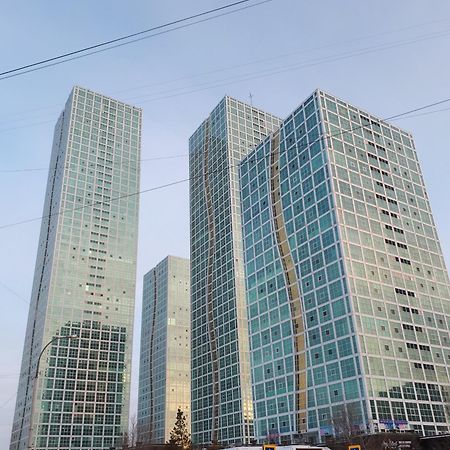 Апартаменты На Набережной С Панорамным Видом На 39 Этаже Astana Buitenkant foto